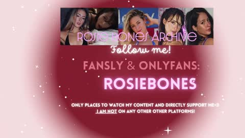 Snapshot of rosiebones chatting on January 16, 2026, 11:20 pm Rosie Bones online show from January 16, 2026, 11:20 pm