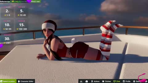 Snapshot of sakuracow chatting on December 17, 2024, 12:00 pm SAKURA COW online show from December 17, 2024, 12:00 pm