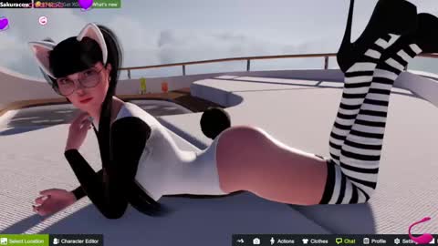 Snapshot of sakuracow chatting on December 23, 2024, 10:12 pm SAKURA COW online show from December 23, 2024, 10:12 pm