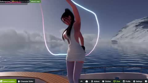 Snapshot of sakuracow chatting on December 25, 2024, 7:02 pm SAKURA COW online show from December 25, 2024, 7:02 pm