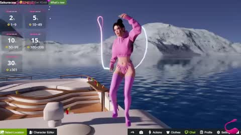 Snapshot of sakuracow chatting on January 6, 2025, 7:35 pm SAKURA COW online show from January 6, 2025, 7:35 pm