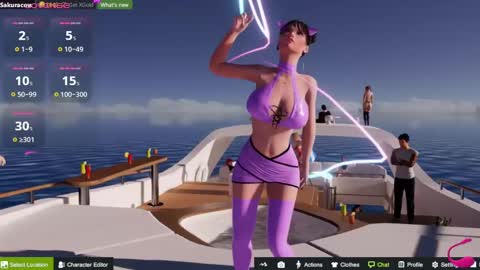 Snapshot of sakuracow chatting on January 8, 2025, 7:13 pm SAKURA COW online show from January 8, 2025, 7:13 pm