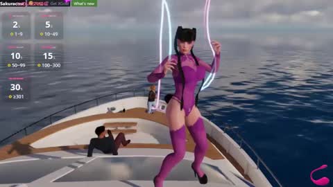 Snapshot of sakuracow chatting on January 9, 2025, 7:18 pm SAKURA COW online show from January 9, 2025, 7:18 pm