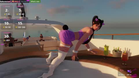 Snapshot of sakuracow chatting on January 13, 2025, 9:31 pm SAKURA COW online show from January 13, 2025, 9:31 pm