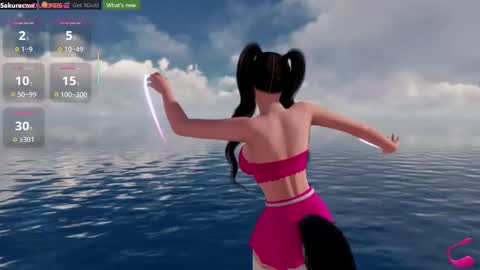 Snapshot of sakuracow chatting on February 7, 2025, 3:30 pm SAKURA COW online show from February 7, 2025, 3:30 pm