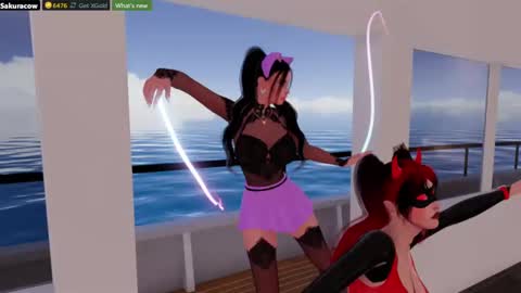 Snapshot of sakuracow chatting on February 9, 2025, 9:39 pm SAKURA COW online show from February 9, 2025, 9:39 pm