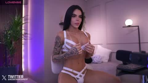 Snapshot of salomeacosta97 chatting on July 12, 2026, 12:23 am Salome Acosta online show from July 12, 2026, 12:23 am