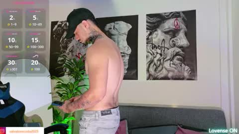 Salvatore online show from February 9, 2026, 2:15 am