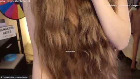 The Real Samantha Hayes haha  online show from December 10, 2024, 10:26 pm