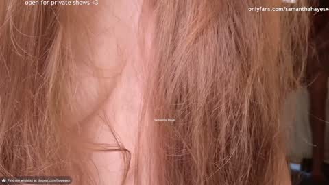 The Real Samantha Hayes haha  online show from February 4, 2025, 1:56 am