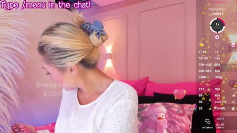 SaraAvila  online show from January 8, 2025, 9:23 pm