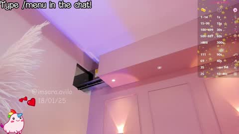 SaraAvila  online show from January 20, 2025, 12:15 am