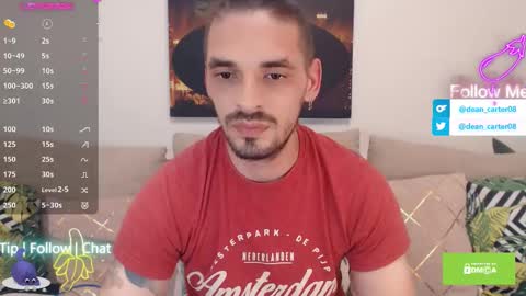 Dean Carter online show from September 20, 2025, 10:22 pm