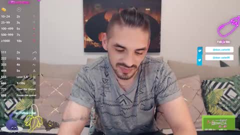 Dean Carter online show from October 11, 2025, 11:03 pm