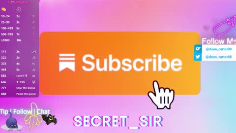 Dean Carter online show from December 21, 2025, 12:07 am