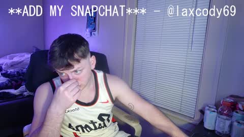 Snapshot of sexylax69 chatting on January 26, 2025, 1:41 am sexylax69 online show from January 26, 2025, 1:41 am