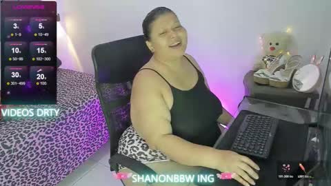 SHANNONBBW online show from November 20, 2025, 3:50 am
