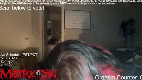 Mistrx Sin online show from March 27, 2026, 3:56 am