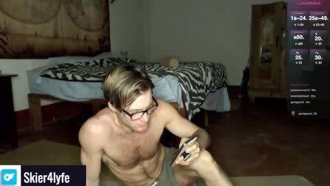 Snapshot of skier4lyfe chatting on January 2, 2025, 3:48 am Seth the Skier online show from January 2, 2025, 3:48 am