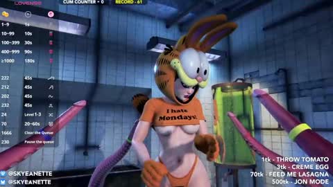 SkyeAnette online show from April 5, 2026, 1:36 am