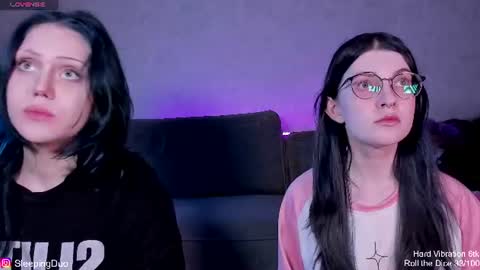 Snapshot of sleepingduo chatting on June 22, 2026, 8:06 pm Hi We are Iva and Angela Nice to meet u 3 online show from June 22, 2026, 8:06 pm