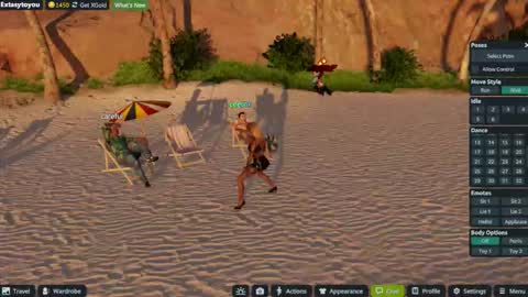 Snapshot of specialextasy chatting on March 4, 2026, 7:25 am Extasy online show from March 4, 2026, 7:25 am