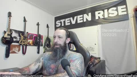 StevenRiseNYC online show from October 28, 2025, 12:58 am
