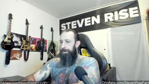 StevenRiseNYC online show from November 3, 2025, 1:19 am