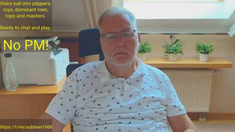 subbear1968 online show from June 18, 2026, 6:24 am