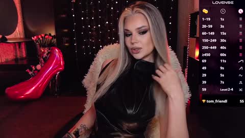 Snapshot of sunshine_vibes chatting on December 2, 2024, 1:14 am Mistress Molly online show from December 2, 2024, 1:14 am