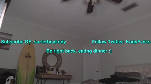 Snapshot of surferboykody chatting on January 19, 2025, 9:11 am surferboykody online show from January 19, 2025, 9:11 am