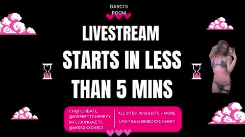 Cherry B  online show from April 19, 2026, 7:29 am