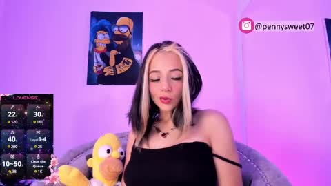 Snapshot of sweet_penny_ chatting on February 9, 2025, 10:43 pm Penny online show from February 9, 2025, 10:43 pm