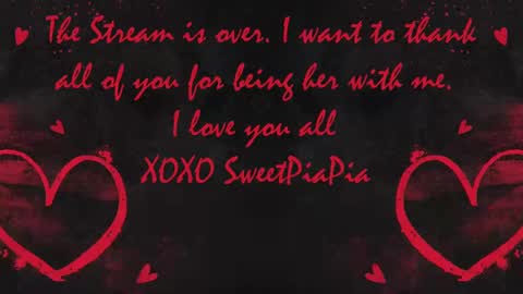 Snapshot of sweetpiapia chatting on February 23, 2025, 10:09 pm sweetpiapia online show from February 23, 2025, 10:09 pm