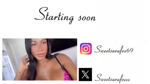 Snapshot of sweetsarafoxxx chatting on November 7, 2025, 7:25 pm Sara Sofia Libra online show from November 7, 2025, 7:25 pm