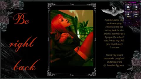 Snapshot of taste_of_grace chatting on March 7, 2025, 8:22 pm join my onlyfans Telegram channel online show from March 7, 2025, 8:22 pm