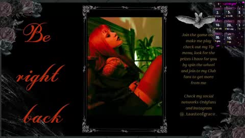 Snapshot of taste_of_grace chatting on March 12, 2025, 7:06 pm join my onlyfans Telegram channel online show from March 12, 2025, 7:06 pm