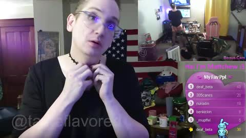 Snapshot of tasteflavored_femboy chatting on February 16, 2025, 11:38 am Taste online show from February 16, 2025, 11:38 am