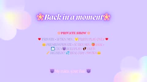 AbbieThai  online show from April 27, 2026, 1:20 pm