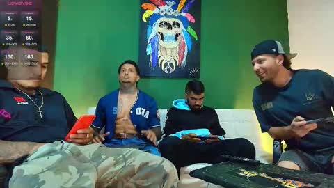 Snapshot of the_golden_boys chatting on October 28, 2025, 12:25 am SCOTT THEO KAMERON GENDERSON online show from October 28, 2025, 12:25 am