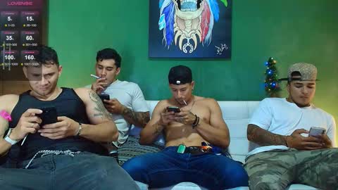 Snapshot of the_golden_boys chatting on December 4, 2025, 3:05 am SCOTT THEO KAMERON GENDERSON online show from December 4, 2025, 3:05 am