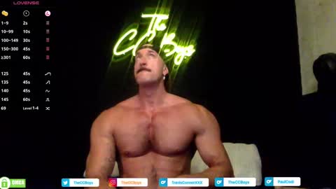 Snapshot of theccboysxxx chatting on October 11, 2025, 4:44 am The CC Boys Travis Connor Paul Codi online show from October 11, 2025, 4:44 am