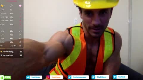 Snapshot of theccboysxxx chatting on March 31, 2026, 3:52 am The CC Boys Travis Connor Paul Codi online show from March 31, 2026, 3:52 am