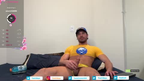 Snapshot of theccboysxxx chatting on April 7, 2026, 2:34 am The CC Boys Travis Connor Paul Codi online show from April 7, 2026, 2:34 am