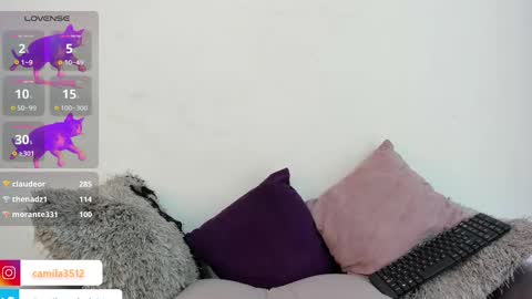 Camila online show from February 28, 2025, 1:03 pm