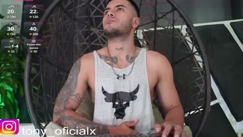 Snapshot of tony_newmen chatting on February 2, 2025, 11:19 am tony online show from February 2, 2025, 11:19 am