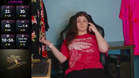 Snapshot of treejeanne chatting on March 23, 2026, 3:27 pm TreeJeanne online show from March 23, 2026, 3:27 pm