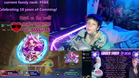 Snapshot of tricky_nymph chatting on March 4, 2026, 4:40 am Cassie online show from March 4, 2026, 4:40 am