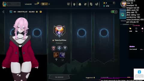 Valeriya Valentine online show from December 21, 2025, 2:41 am