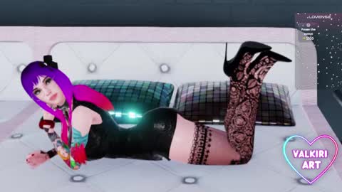 valkiriart online show from February 17, 2025, 1:36 am